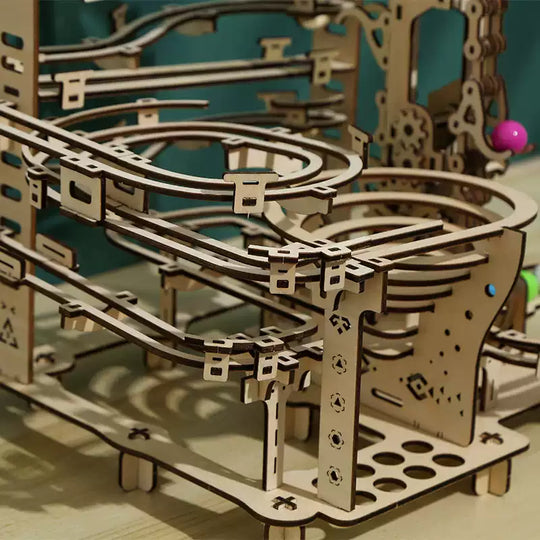 Chain Marble Run 3D Wooden Puzzle