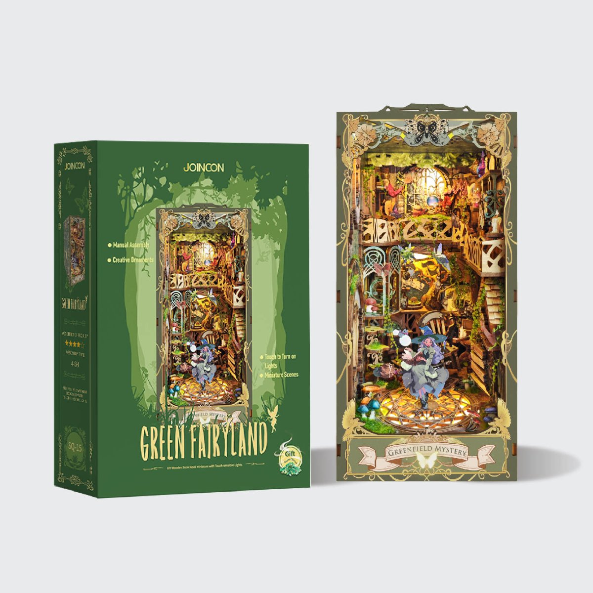 Green Fairyland Book Nook Kit