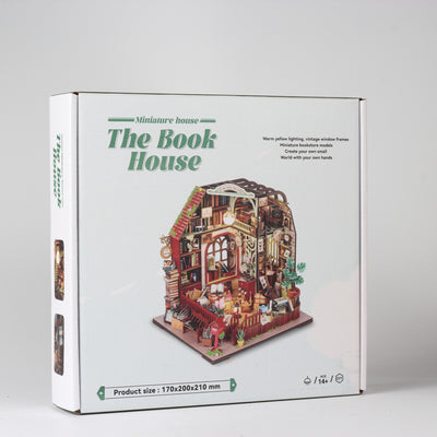 Book House 3D Wooden Puzzle