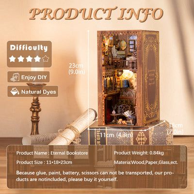 Eternal Bookstore DIY Book Nook Kit