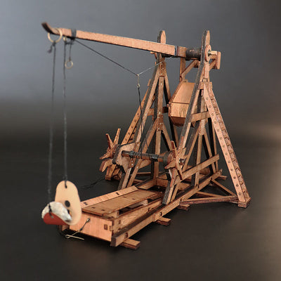 European Vintage Chariot 3d Wooden Puzzle