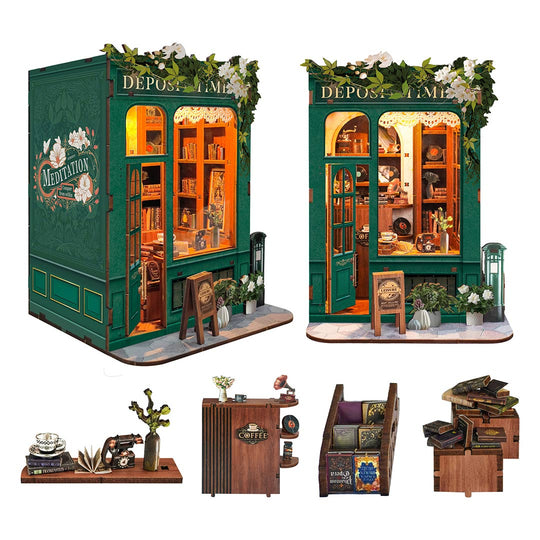 Moments In Time DIY Wooden Book Nook