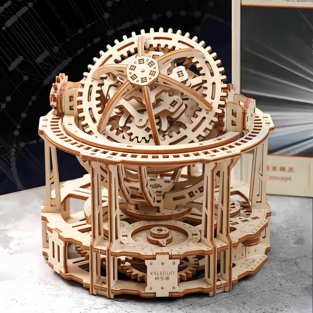 Spherical Tourbillon Chronograph 3D Wooden Puzzle