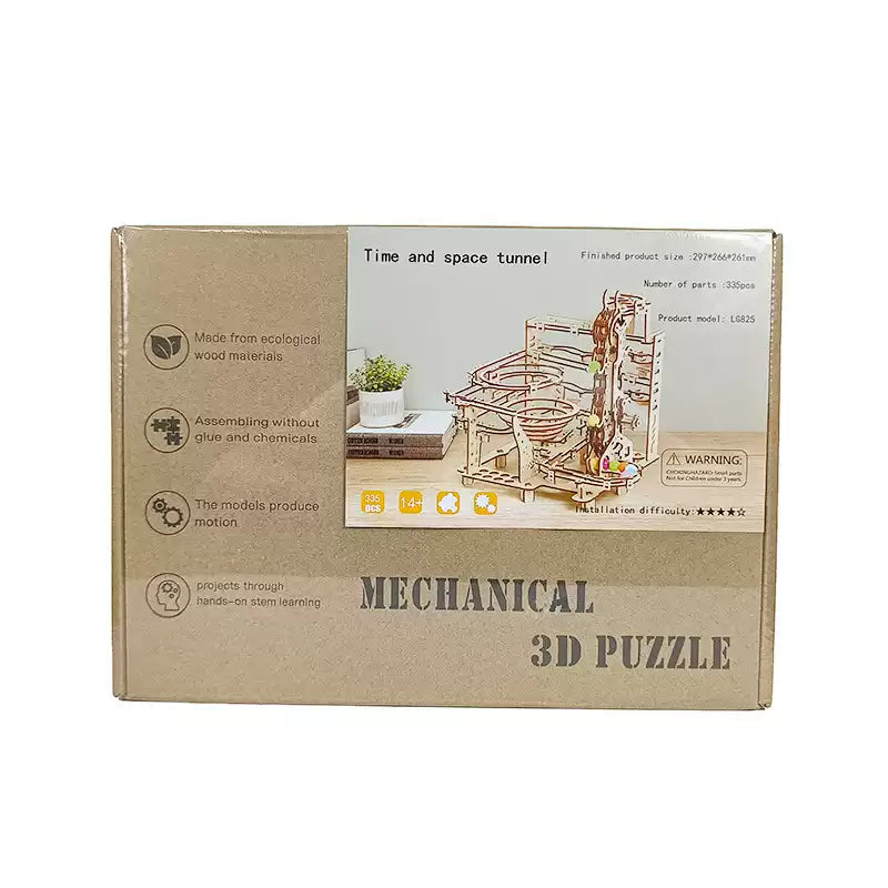 Chain Marble Run 3D Wooden Puzzle