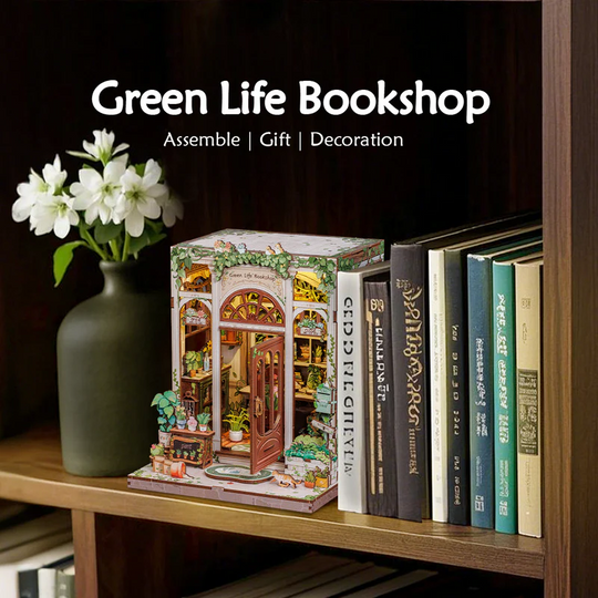 Green Life Bookshop Book Nook Kit