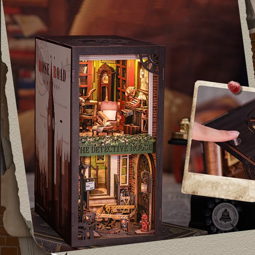Rose Detective Agency DIY Book Nook