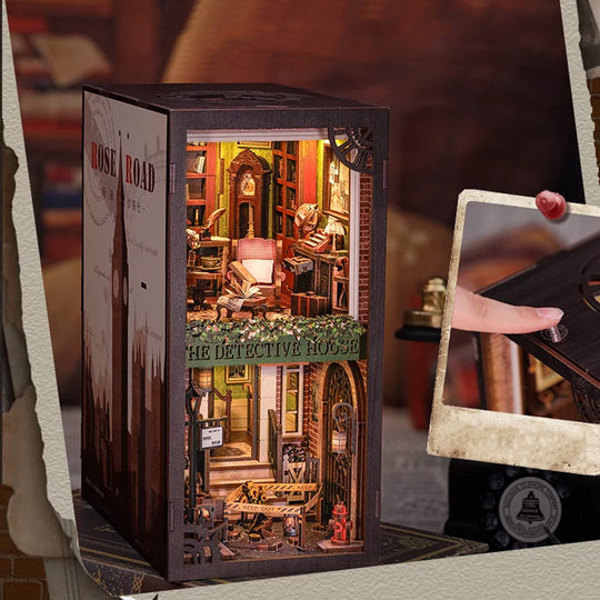 Rose Detective Agency DIY Book Nook