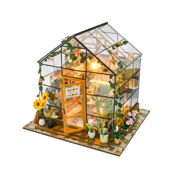 Sunshine Flower House DIY Miniature House