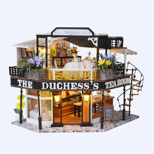 Creative Teahouse DIY Miniature House