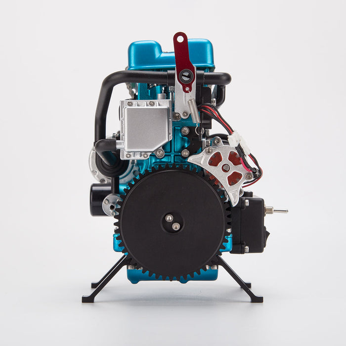 Full Metal 4 Cylinder Car L4 Engine Model Kit