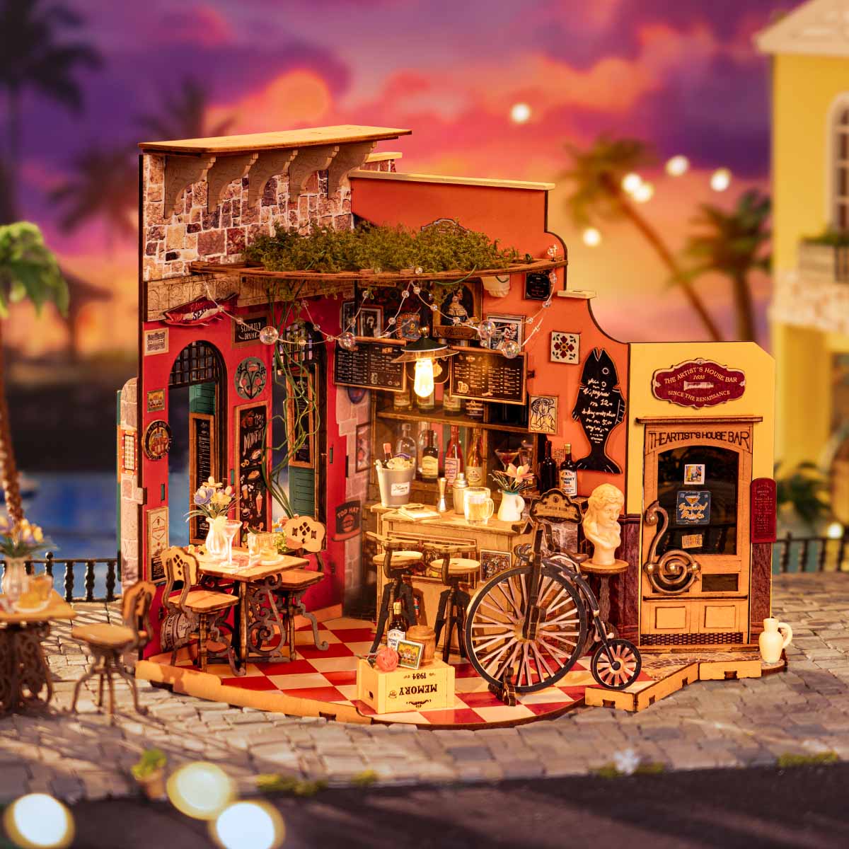 Cheers Bar & Dining DIY Miniature House