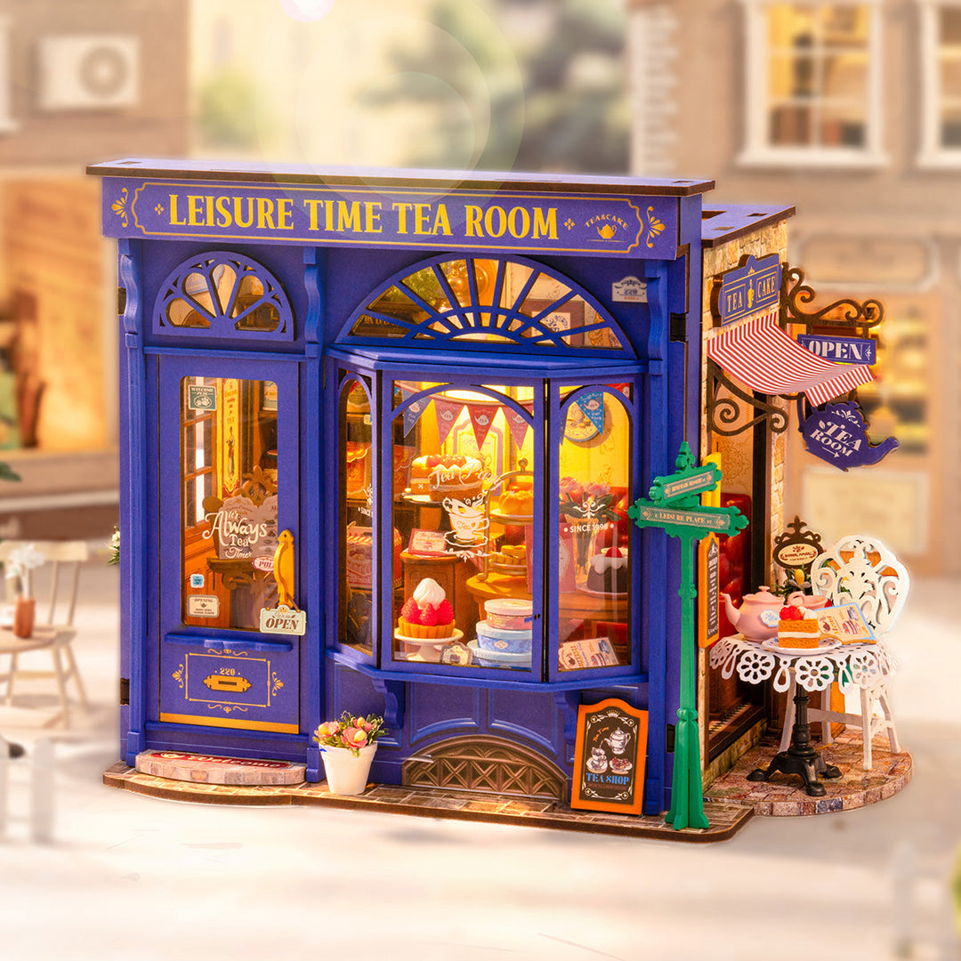 Leisure Time Tea Room DIY Miniature House