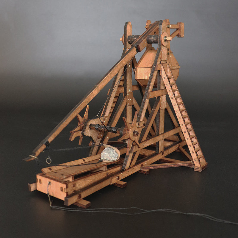 European Vintage Chariot 3d Wooden Puzzle