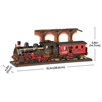 Steam Journey 3D Wooden Puzzle