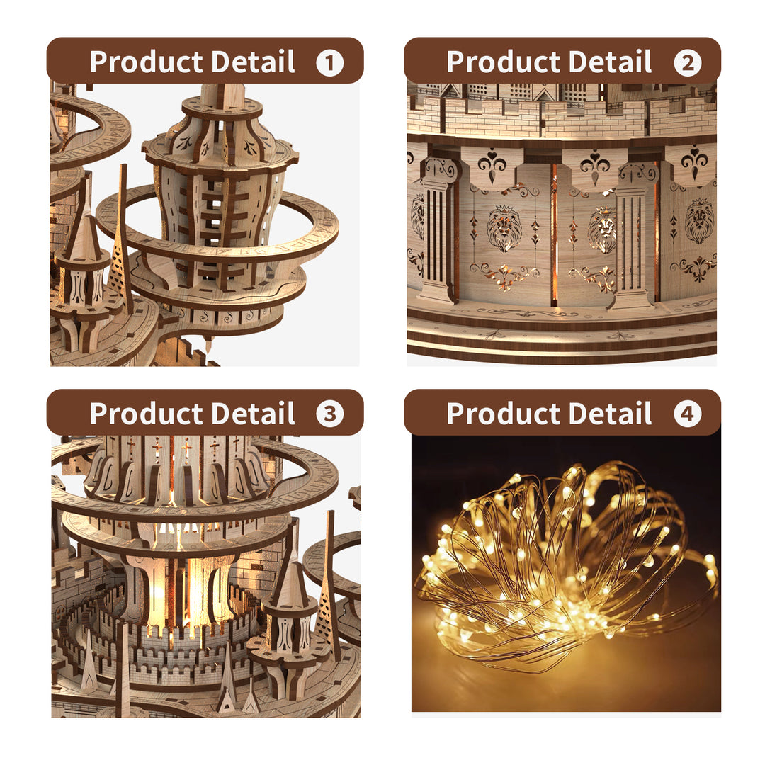 Miracle Castle 3D Wooden Puzzle