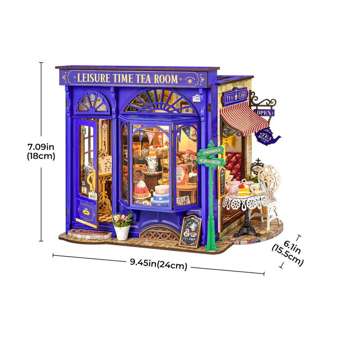 Leisure Time Tea Room DIY Miniature House