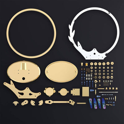 Flying Dragonfly Kinetic Sculpture 3D Metal Model DIY Kits