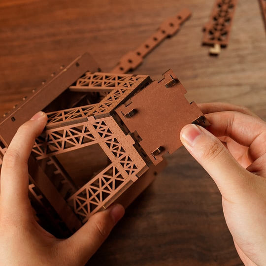 Night of the Eiffel Tower 3D Wooden Puzzle