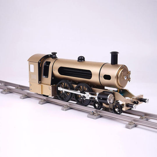 387 pcs All Aluminum Steam Locomotive Train Assembly Kit