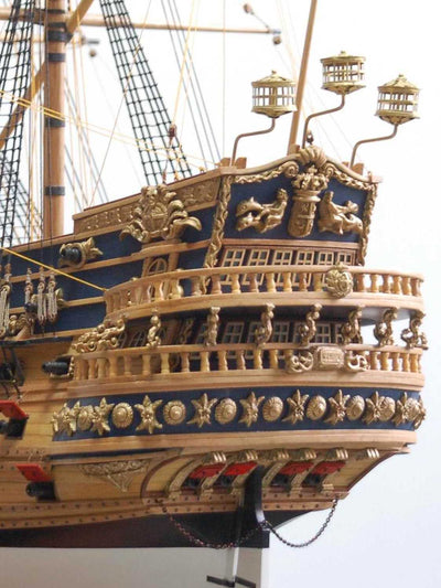 St. Philip 1:50 3D Wooden Puzzle Sailing Ship Model