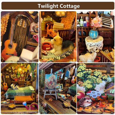 Twilight Hut DIY Book Nook Kit