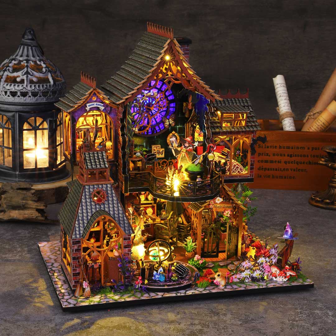 Magic Spirit DIY Miniature Dollhouse Kit