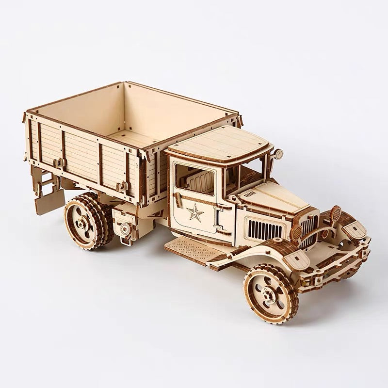 Vintage Truck 3D Wooden Puzzle