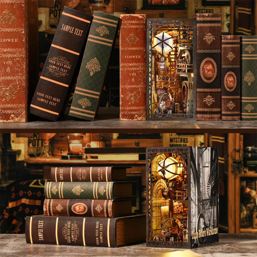 Steampunk Workshop DIY Book Nook