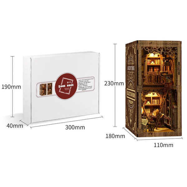 Ancient Book DIY Book Nook Kit – surplusfun