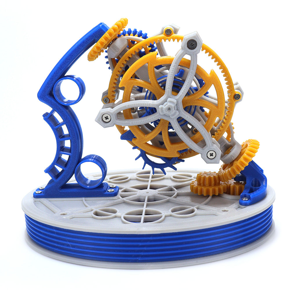 Double Axis Tourbillon 3D Printed Model