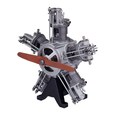 5 Cylinder Radial Engine Model Kit