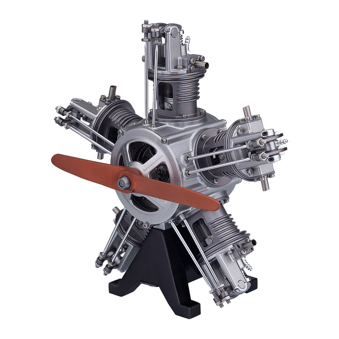5 Cylinder Radial Engine Model Kit