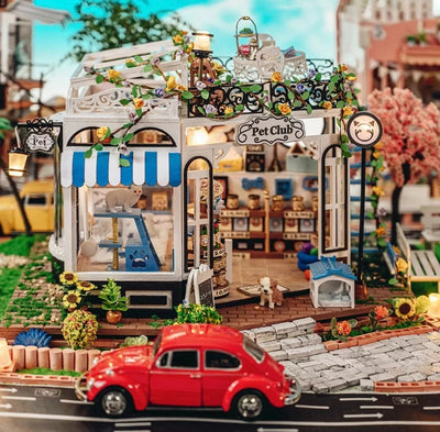 Mini Pet Store DIY Miniature House