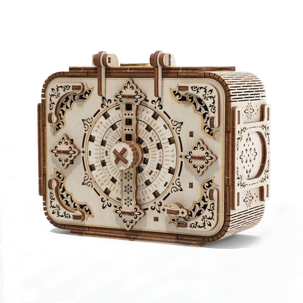 Music Treasure Box 3D Wooden Puzzle