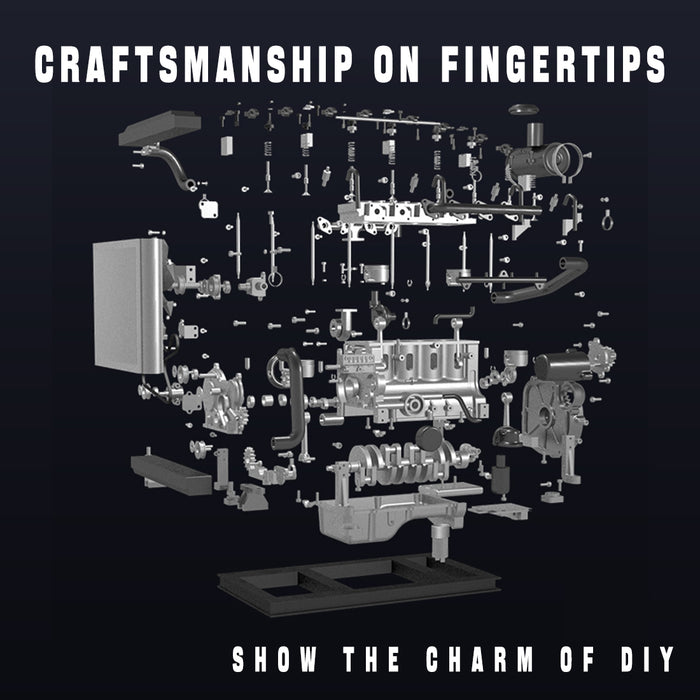 L4 Diesel Engine Model Kit 4-cylinder Engine