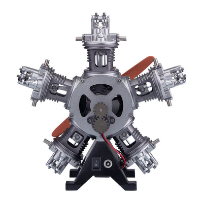 5 Cylinder Radial Engine Model Kit