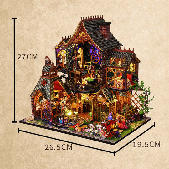 Magic Spirit DIY Miniature Dollhouse Kit