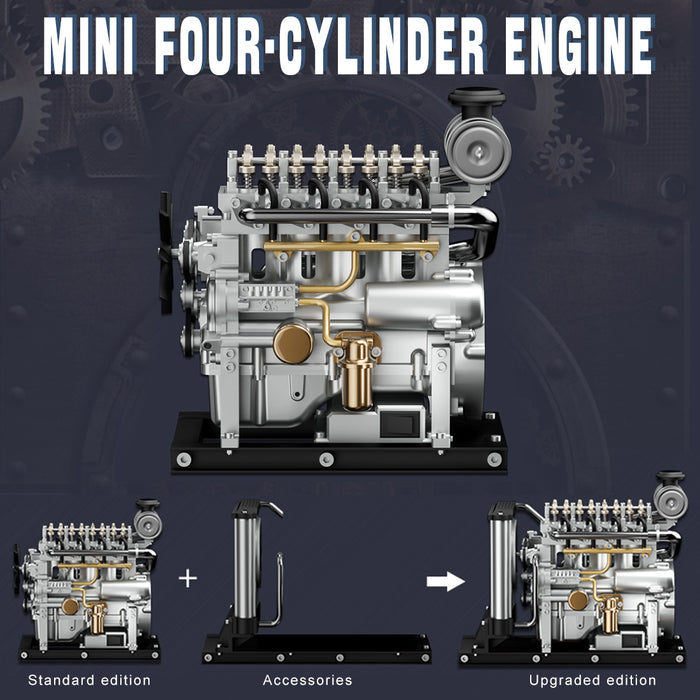 L4 Diesel Engine Model Kit 4-cylinder Engine