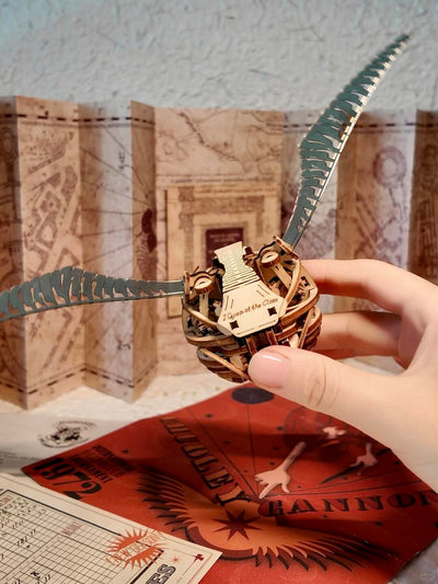 Golden Snitch 3D Wooden Puzzle