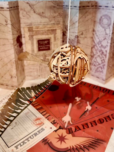 Golden Snitch 3D Wooden Puzzle