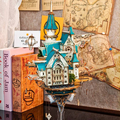 Fantasy Steam Castle 3D Wooden Puzzle