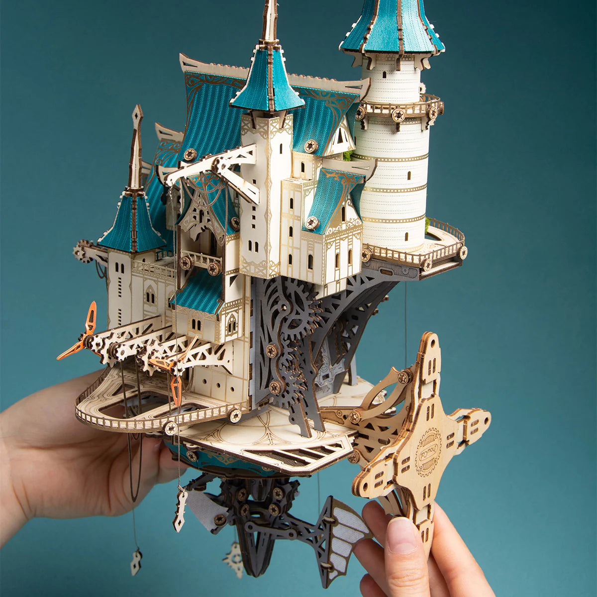 Fantasy Steam Castle 3D Wooden Puzzle