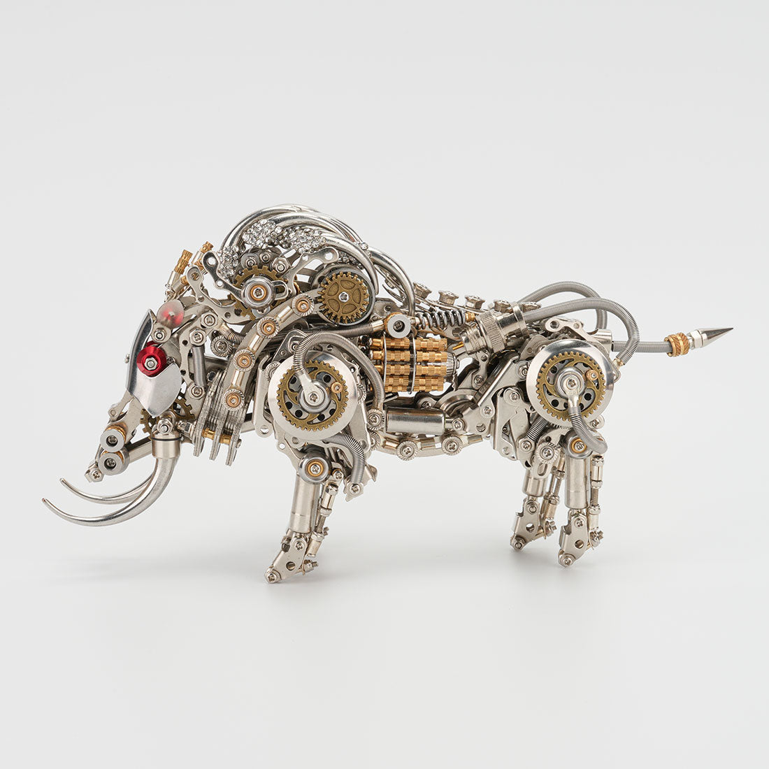 Wild Boar with Iron Tusk 3D Metal Model Kit Puzzle (1100PCS)