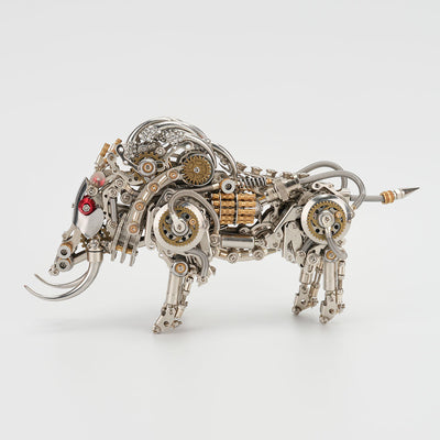 Wild Boar with Iron Tusk 3D Metal Model Kit Puzzle (1100PCS)