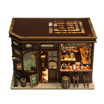 Corner Tavern DIY Miniature House Kit