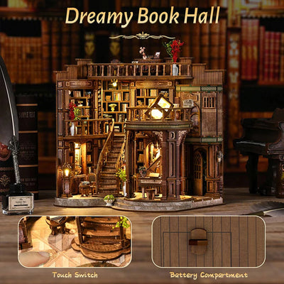 Dreamy Book Hall DIY Miniature House