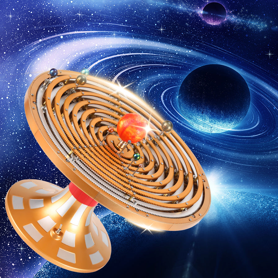 Solar System Orrery 3D Metal Puzzle