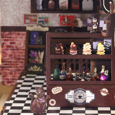 Magic Coffee Shop DIY Book Nook