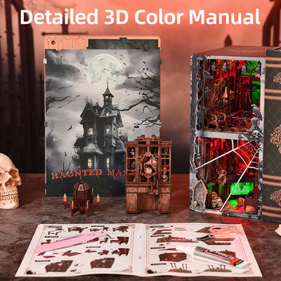 Haunted Mansion DIY Wooden Book Nook