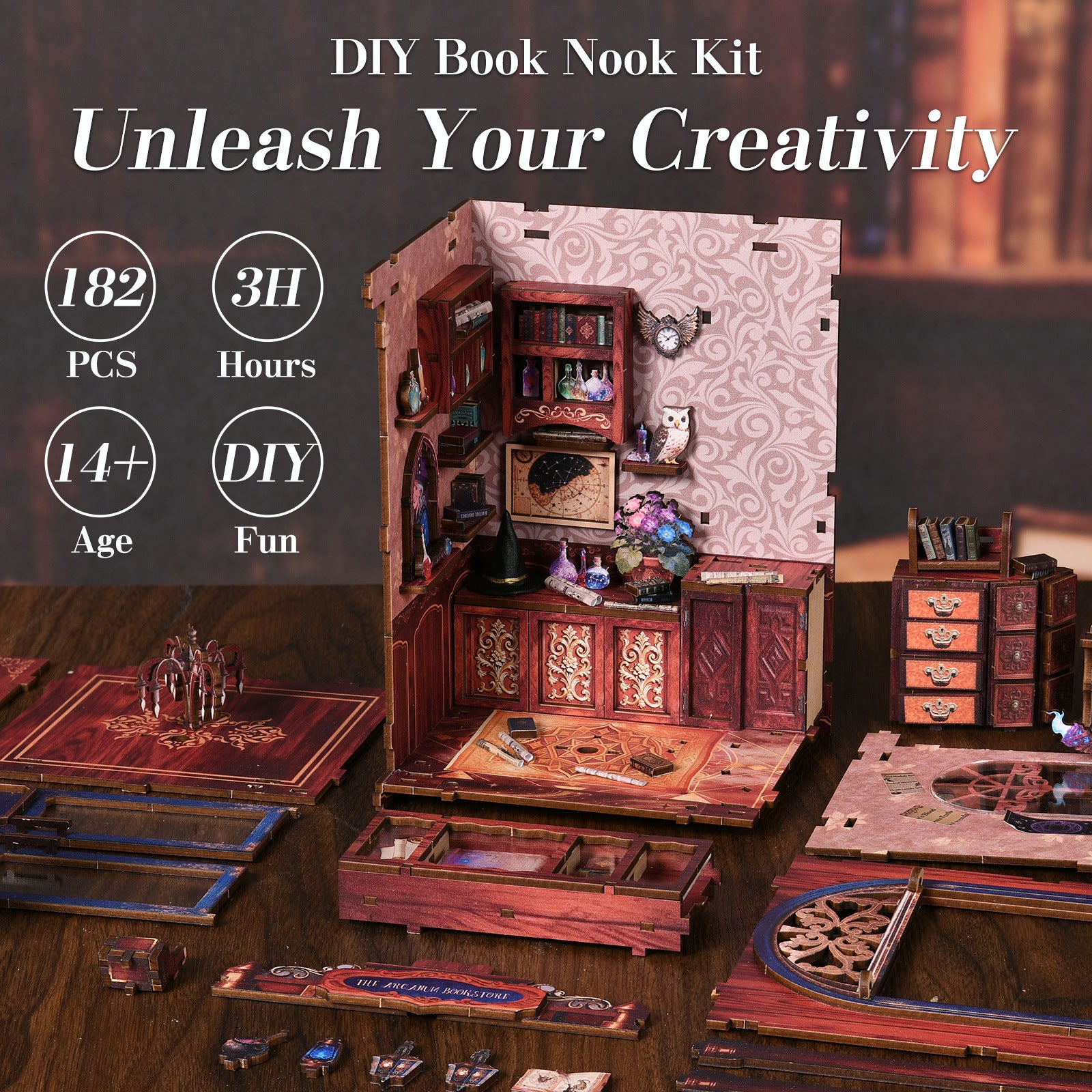 Arcanum Bookstore DIY Book Nook